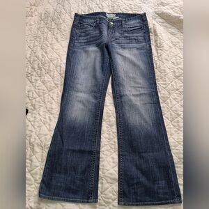 Maurices Dark Blue Ashlyn Bootcut Jeans